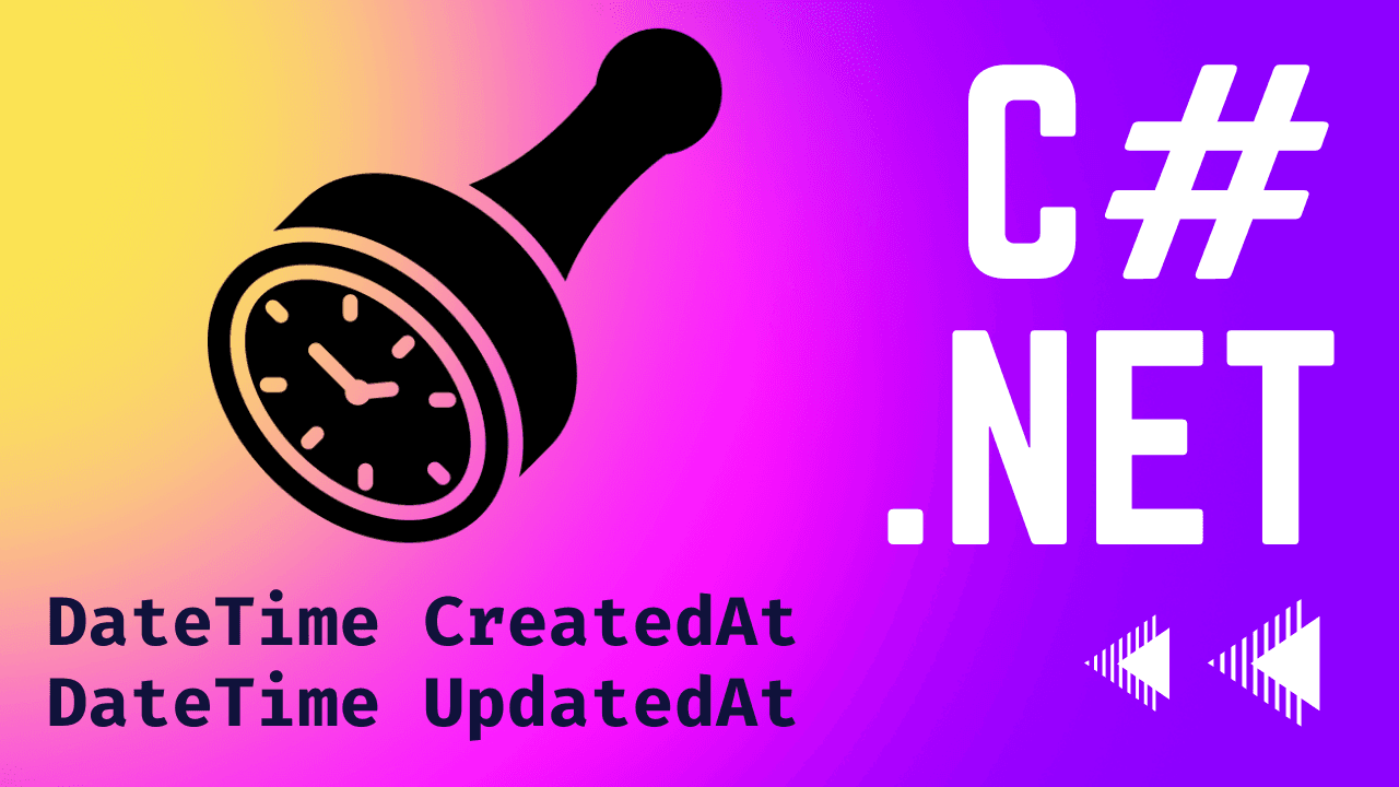 Entity Framework Core Timestamps